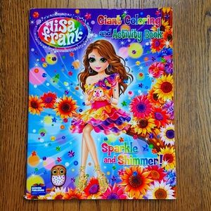 Lisa Frank Giant Coloring And Activity Book Paperback